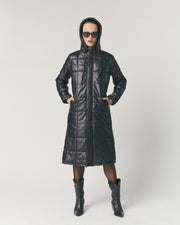 Chaqueta Puffa Majesty Negra 100% Cuero de oveja