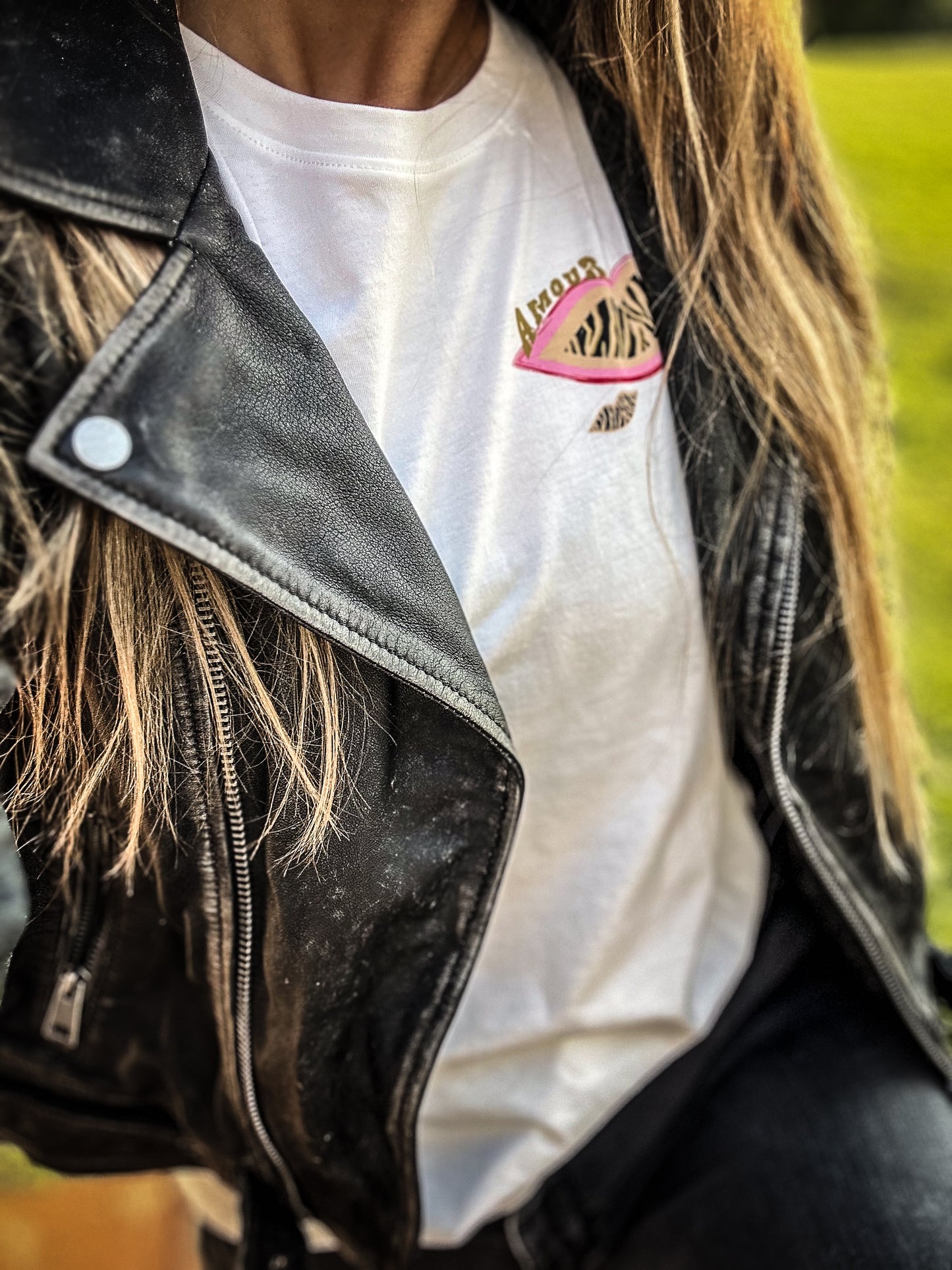 Polera manga larga de algodón pima