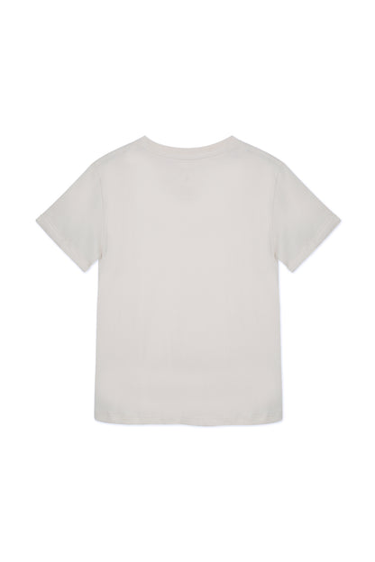 Polera zebra manga corta