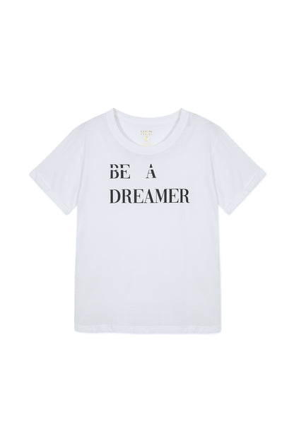 Polera 100% algodón pima, Be a Dreamer
