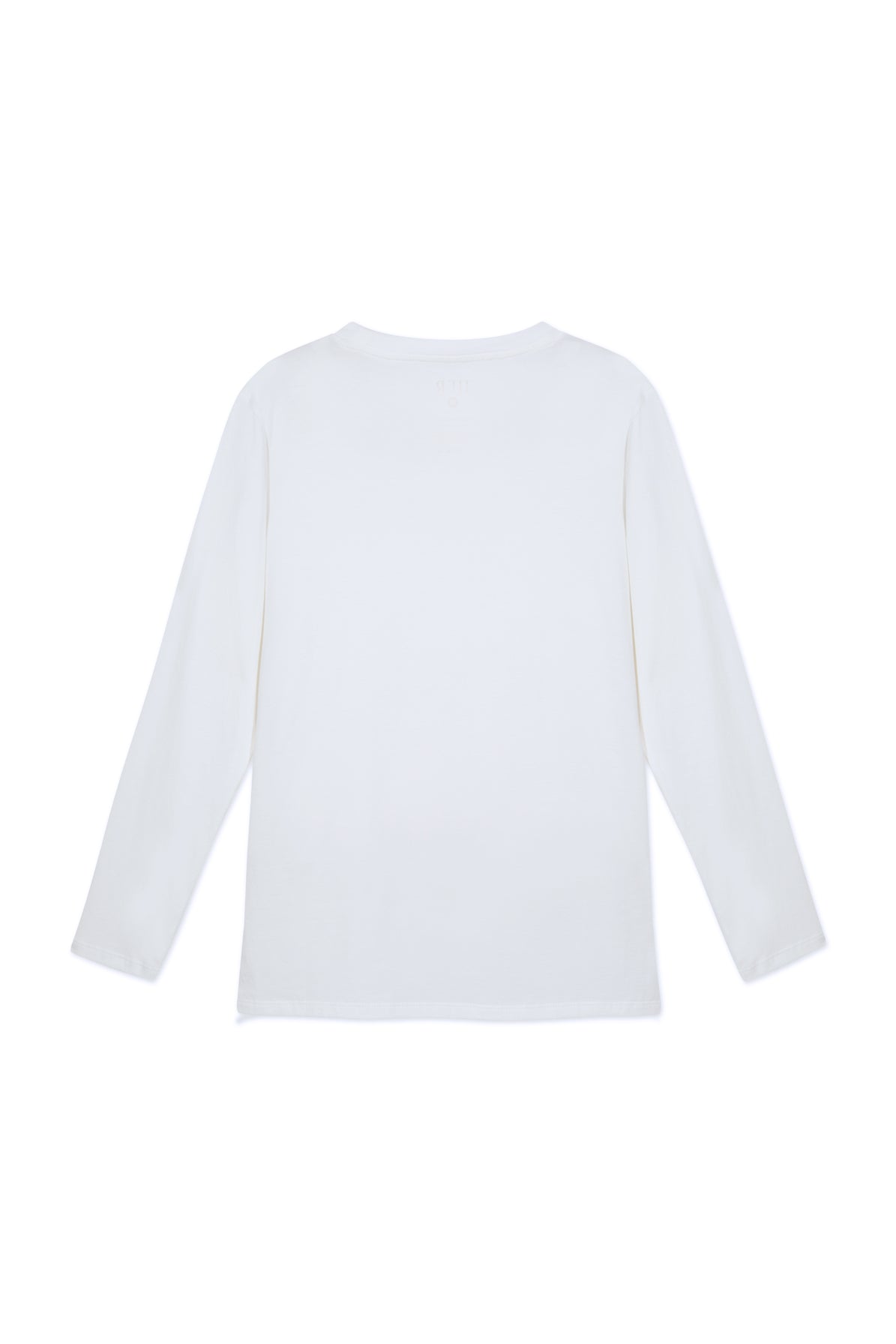 Polera manga larga de algodón pima