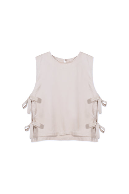 Top Morata nudos crudo