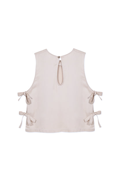 Top Morata nudos crudo