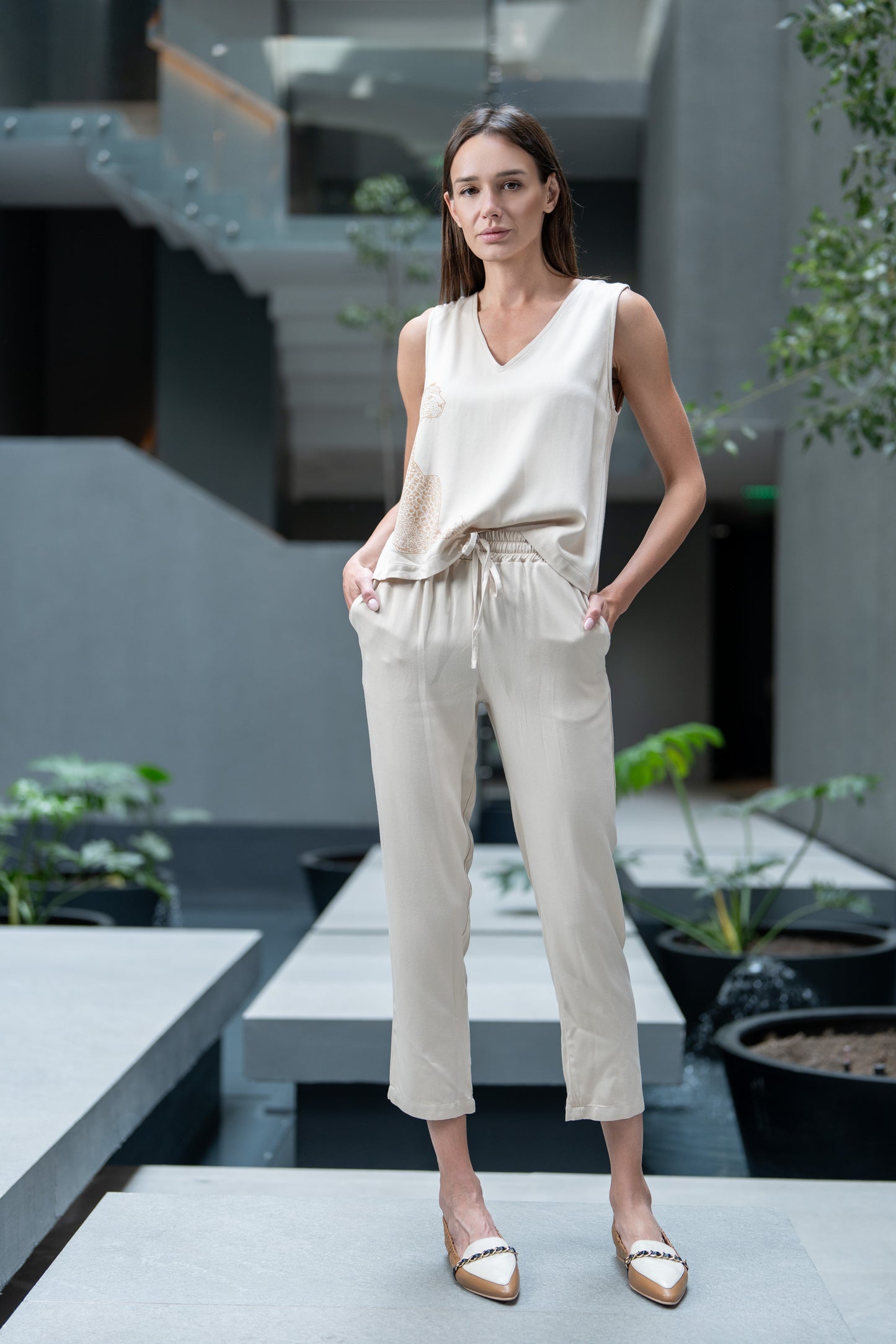 Blusa Morata leopardo