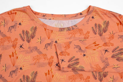 Pijama estampado 100% algodón pima