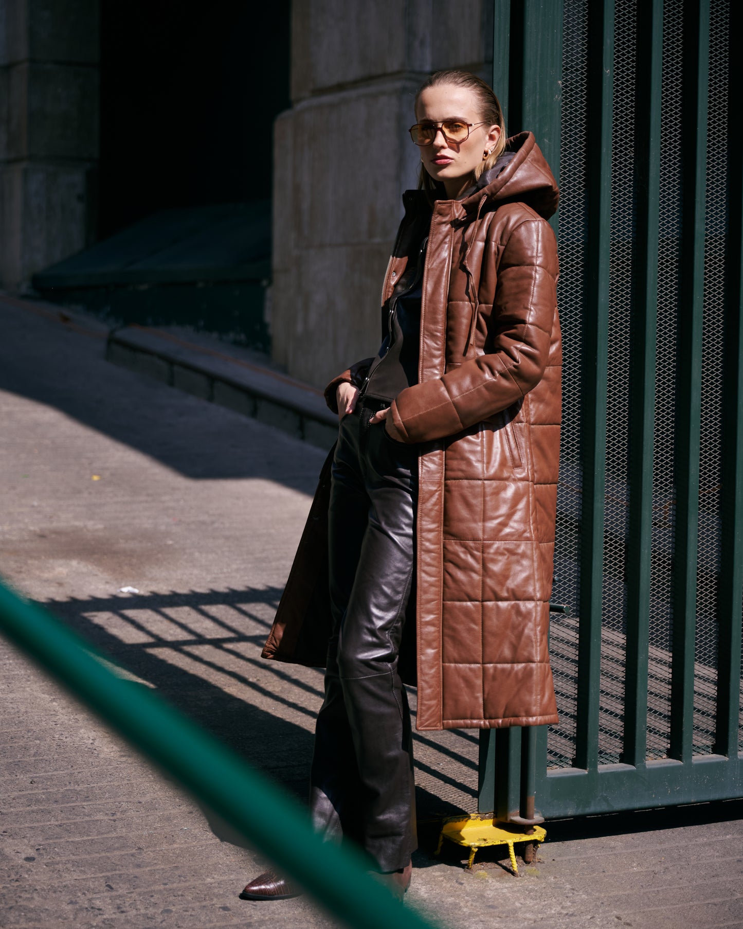 Chaqueta Puffa Majesty Camel