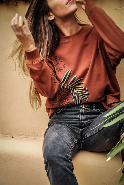 Polerón Caramelo Leopardo