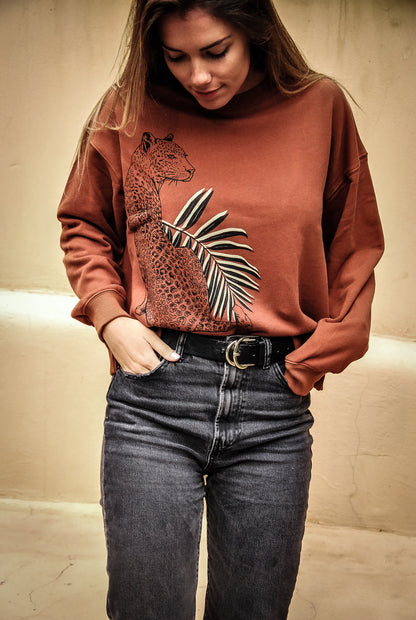 Polerón Caramelo Leopardo