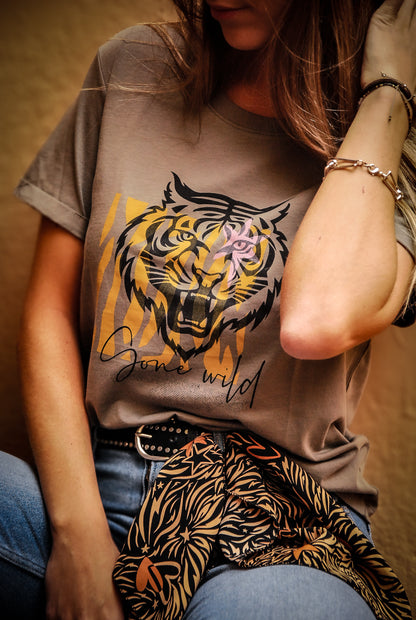 Polera Tigre manga corta
