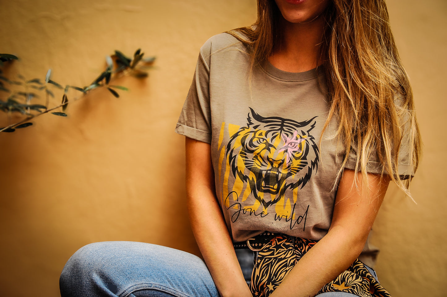 Polera Tigre manga corta