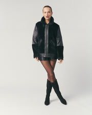 Chaqueta con Piel - Cuero de Oveja