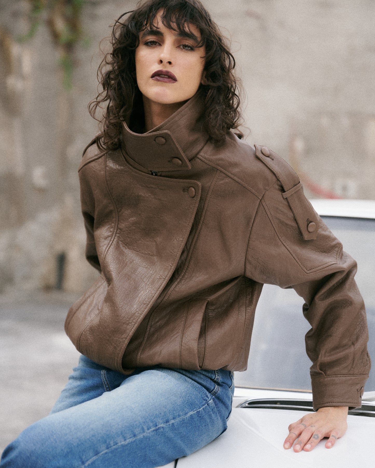 Chaqueta Bowie Café