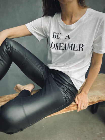 Polera 100% algodón pima, Be a Dreamer