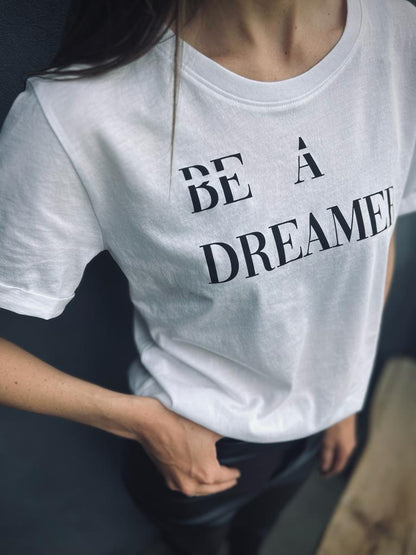 Polera 100% algodón pima, Be a Dreamer