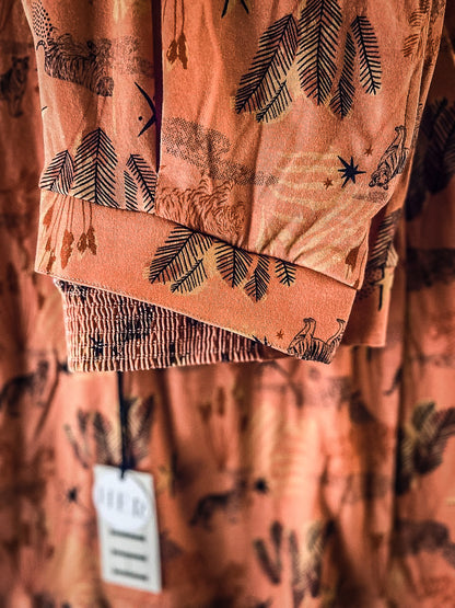 Pijama estampado 100% algodón pima