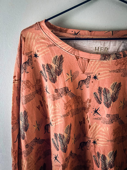 Pijama estampado 100% algodón pima